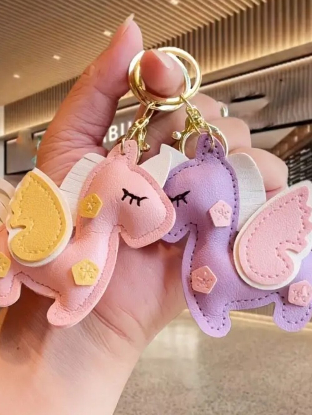 Unicorn Keychain Charm - Picture 4 of 5